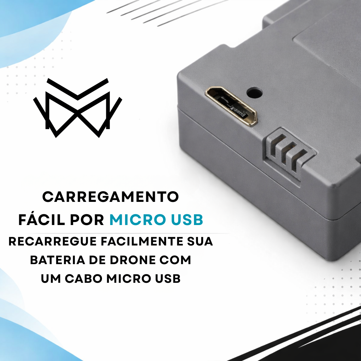 Bateria Drone Detalhe 2