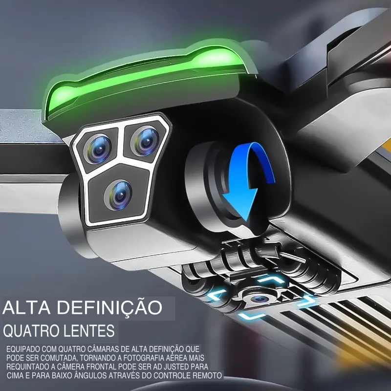 Drone Com Duas Câmeras 8k S166 GPS Maps Wifi 5G Original MW