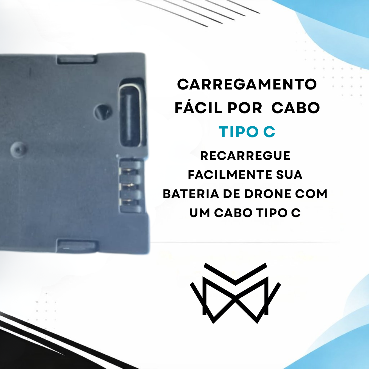 Bateria Drone S172 Original Duravel 1800mAh Recarregavel USB