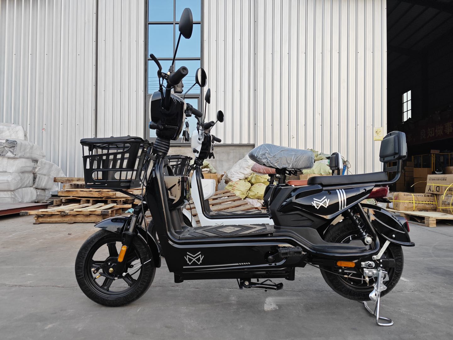 Bicicleta Elétrica JY MW 350W Sem CNH 3 Velocidades Couro Ma