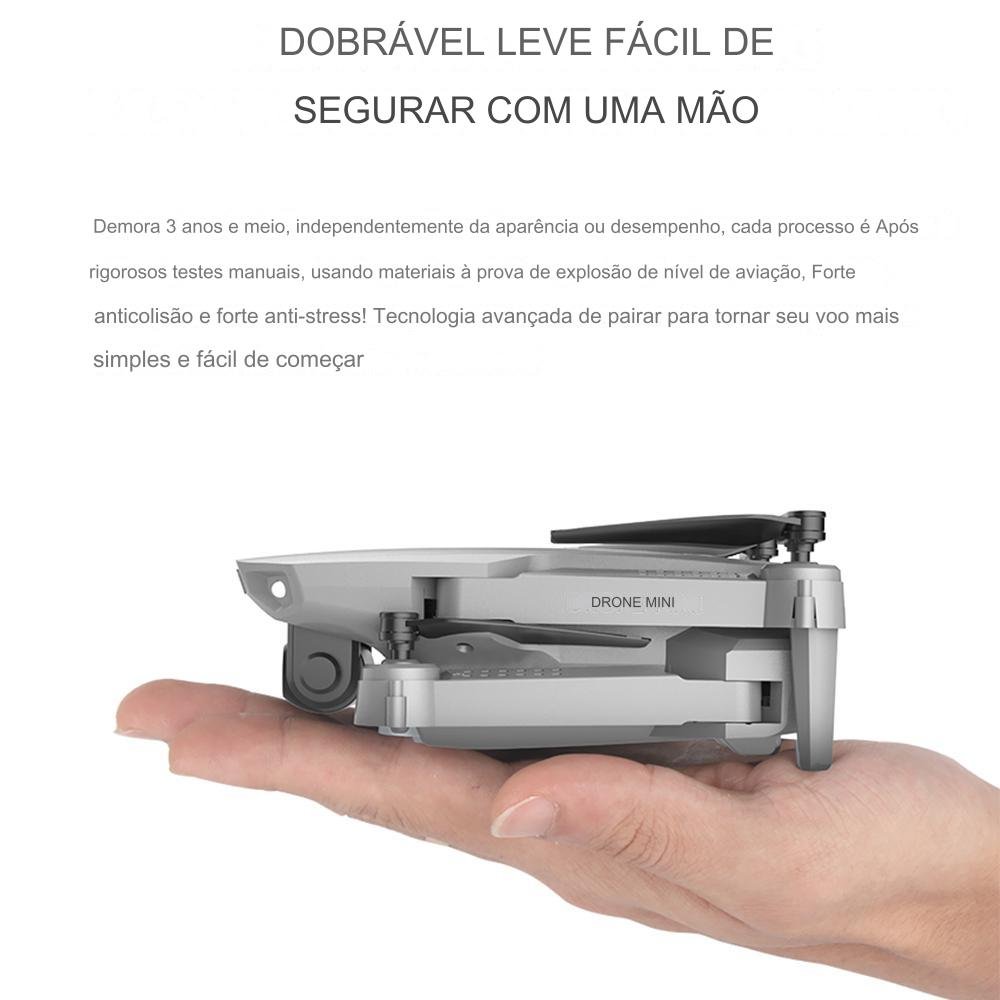 Drone Câmera HD Profissional Estabilidade Controle App