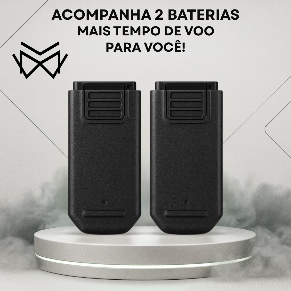 Mini Drone GT3 8k Duas Câmeras HD 5G FPV 2 Baterias