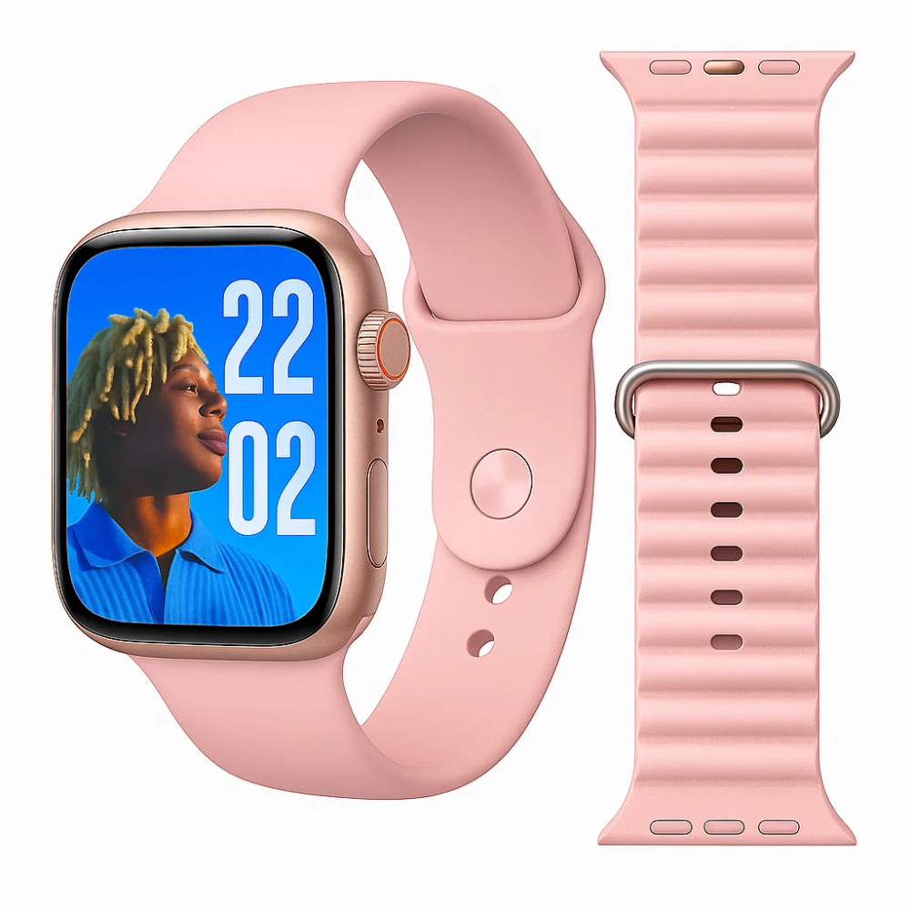 Smartwatch S11 Pro Esporte Chamadas Bluetooth 2 Pulseiras