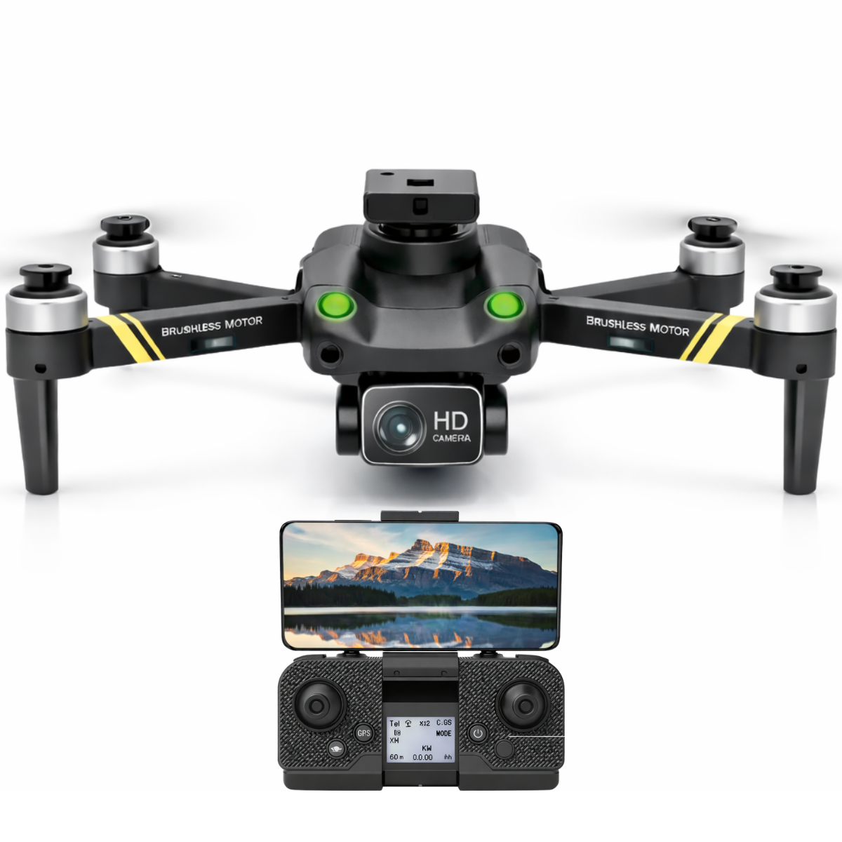 Drone S172 Duas Câmeras 4K Wifi 5G Obstaculo Motor Brushless
