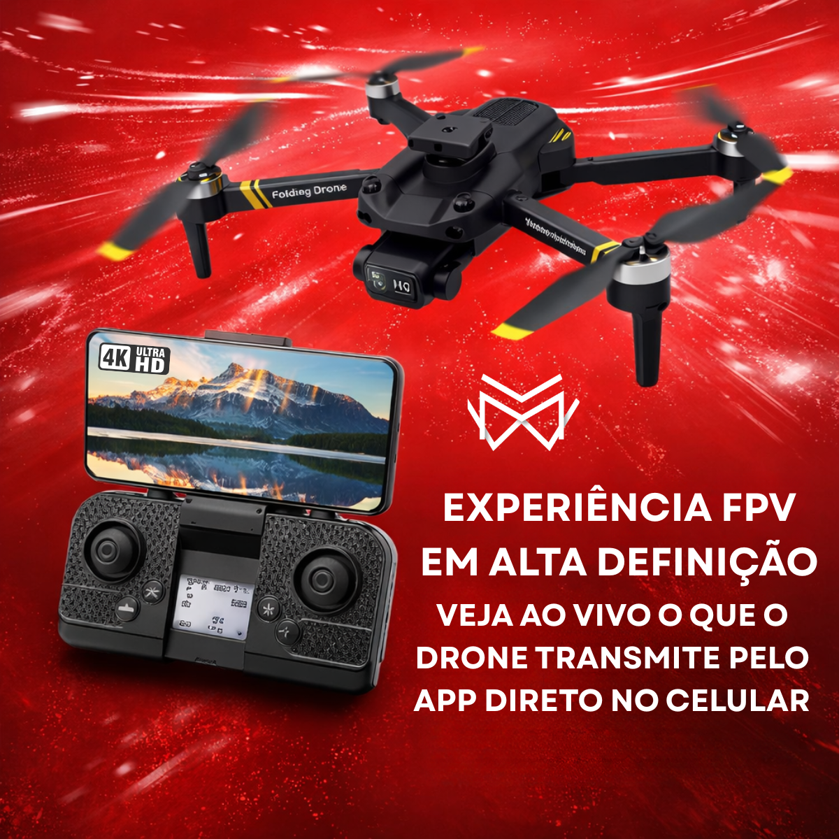 Drone Profissional S172 Motor Brushless