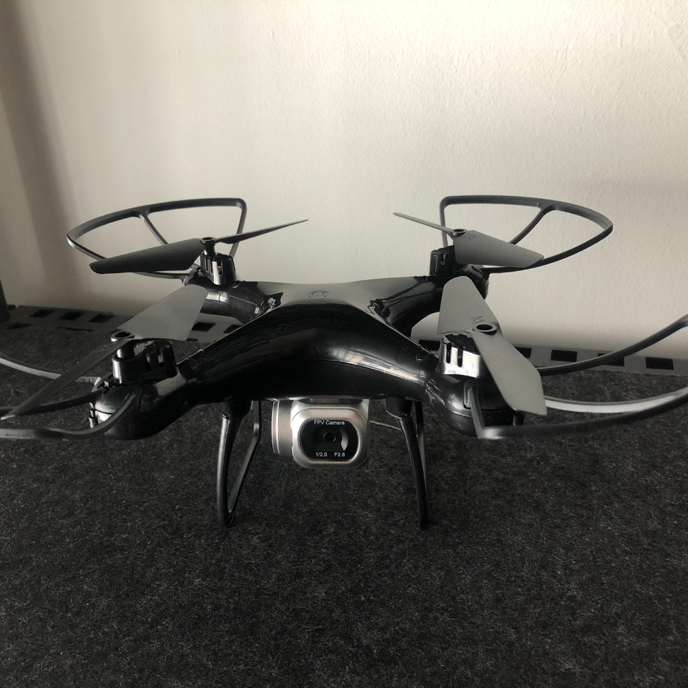 Drone X10 Voo Estável 2 Câmeras HD 1080p Wi-Fi 2.4GHz 360