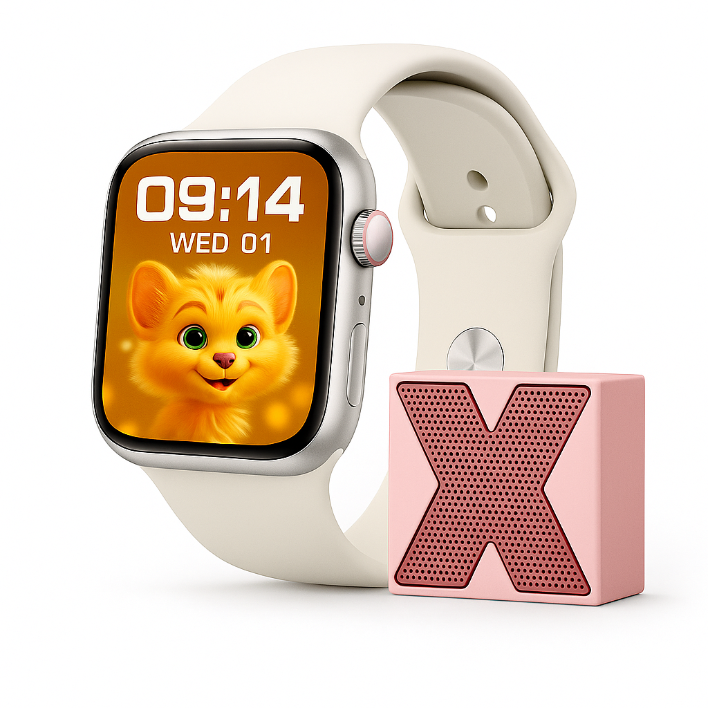 Smartwatch X11 Inteligente Caixa de Som Bluetooth 2 Pulseira