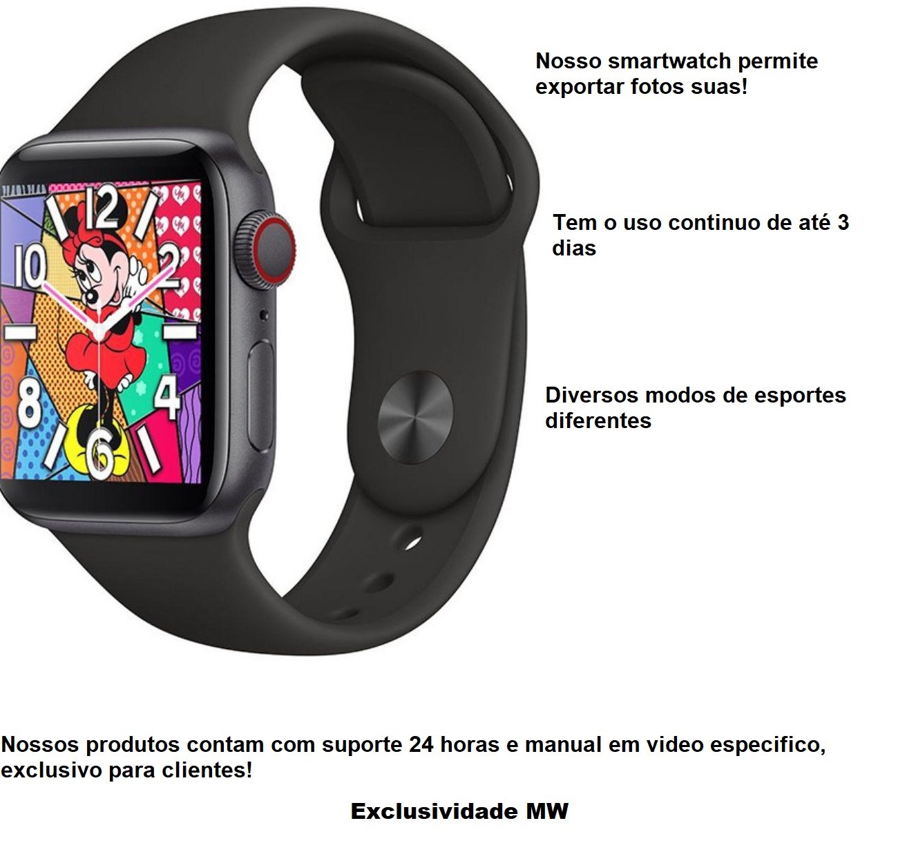 Smartwatch X7 Pro no pulso