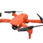Mini Drone Laranja K9 Câmera 4K Wifi fpv dobrável, Estabilidade + Bolsa de Viagem e Acessórios