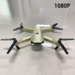 Drone E58 PRO Câmera HD Wifi, Fotos e Vídeos, Estabilidade, Dourado, com Bolsa