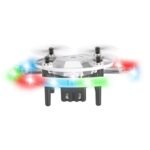 Mini Drone Giratório FX-41 RGB Aurora Ball Resistente com rotação de luzes